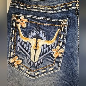 Medium Wash Boot Cut Miss Me Jeans